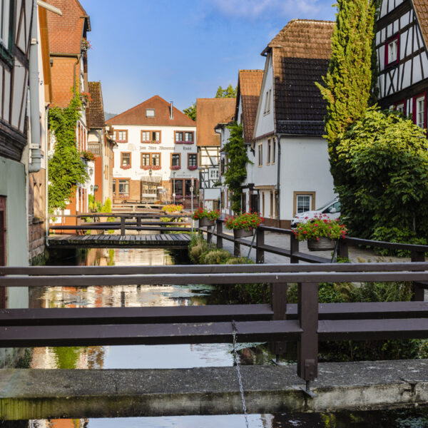 Die Innenstadt von Annweiler am Trifels